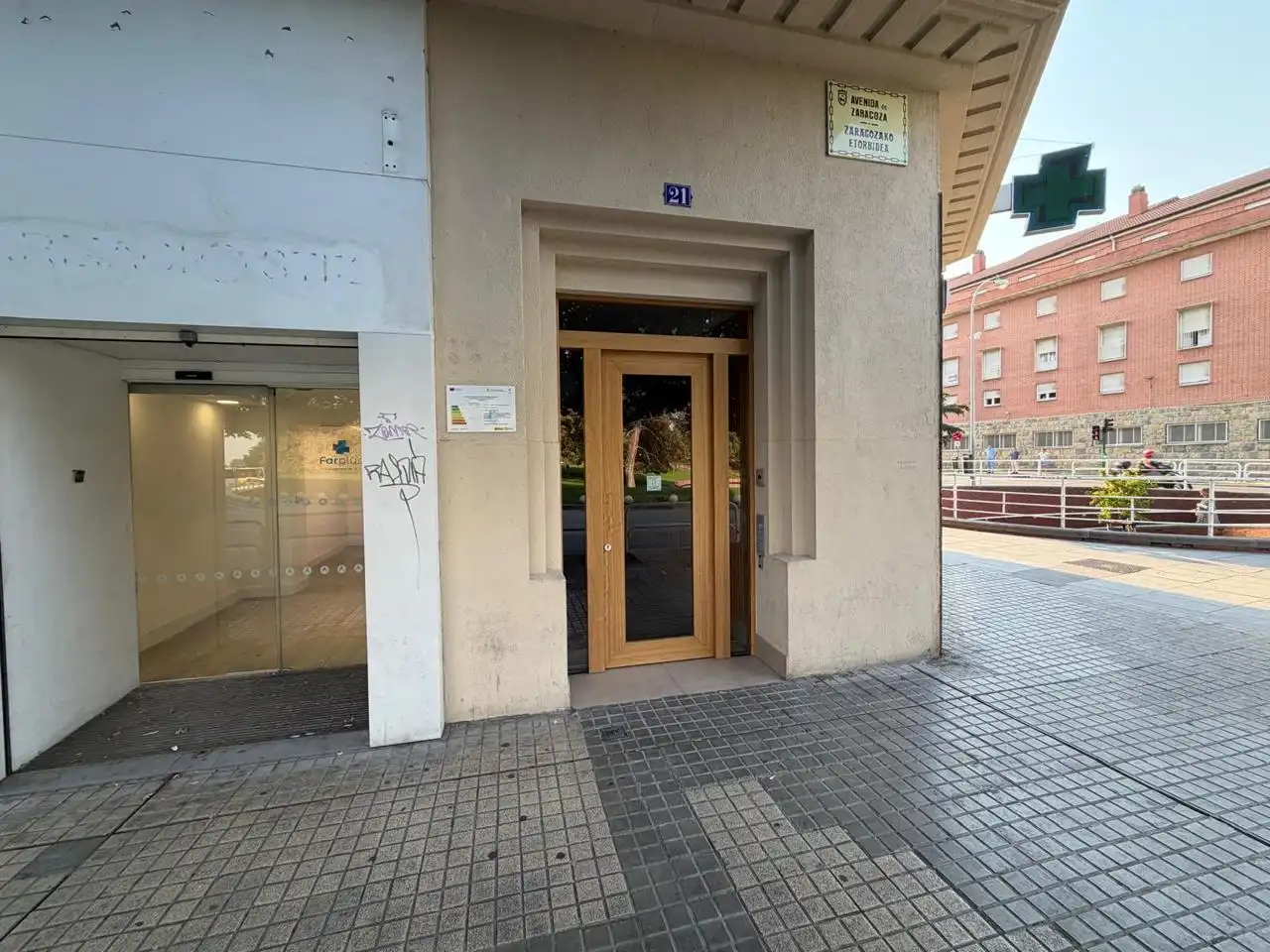 Vista exterior de Local de lloguer en  Pamplona / Iruña