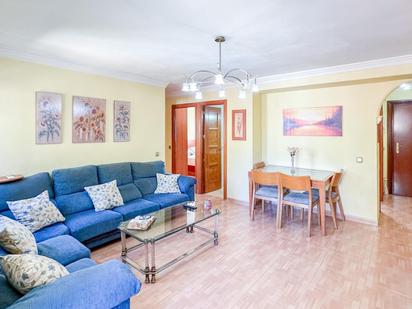 Living room of Flat for sale in Málaga Capital  with Air Conditioner, Terrace and Balcony