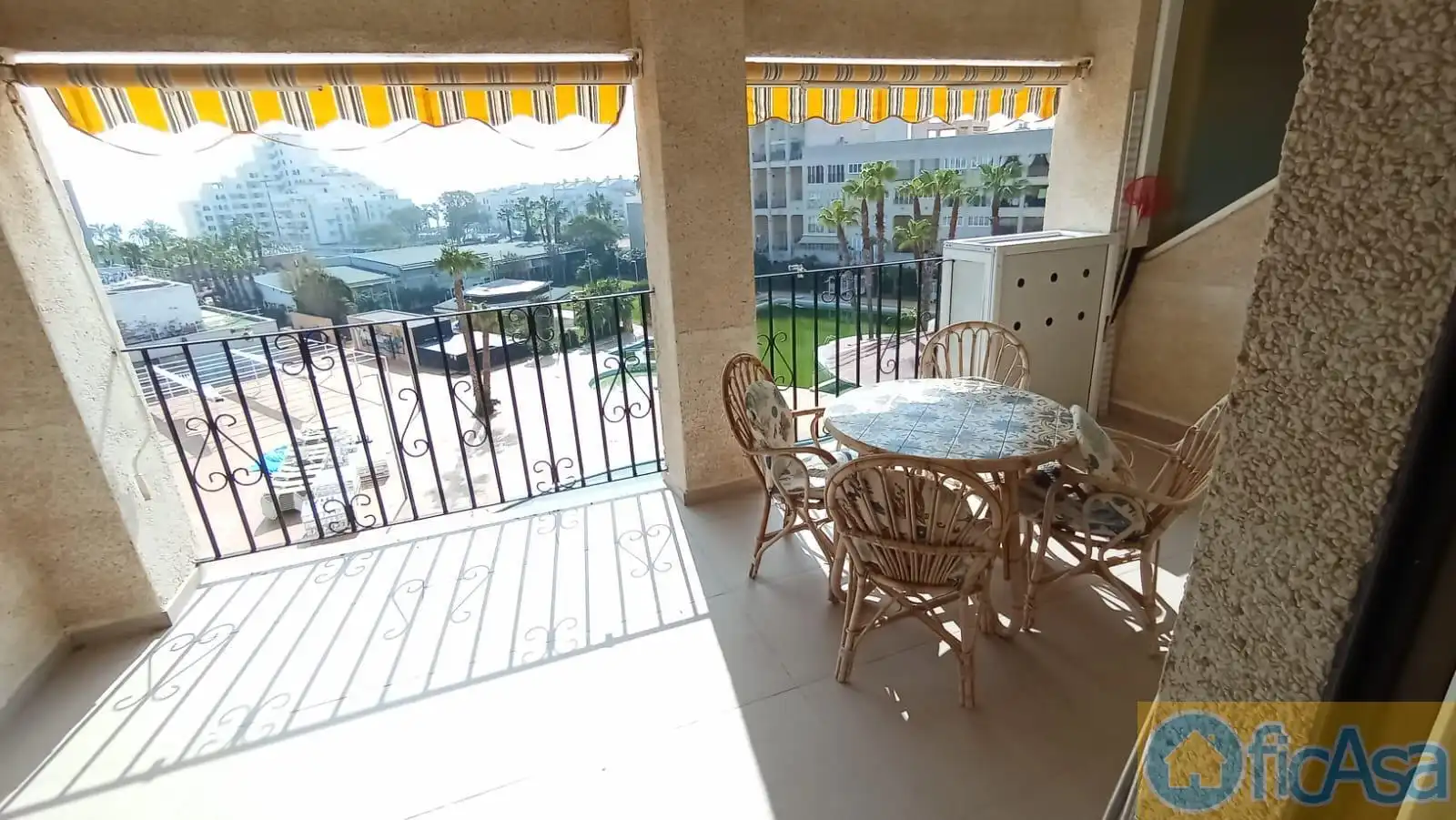 Terraza de Apartamento en venta en Oropesa del Mar / Orpesa con Aire acondicionado, Calefacción y Terraza