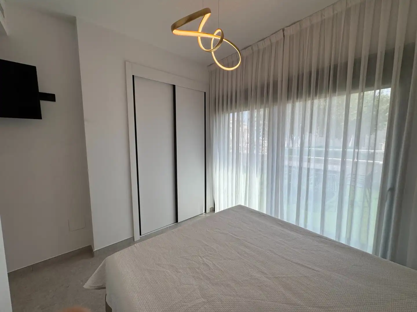 Bedroom of Flat for sale in Guardamar del Segura  with Air Conditioner, Private garden and Terrace