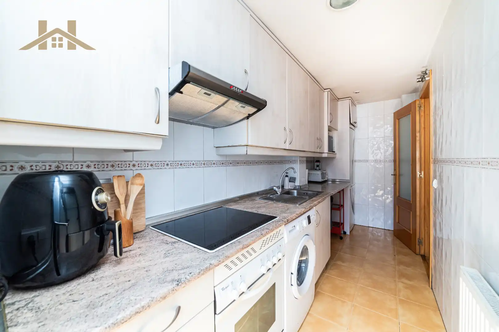 Kitchen of Flat for sale in Pinto  with Air Conditioner, Heating and Terrace