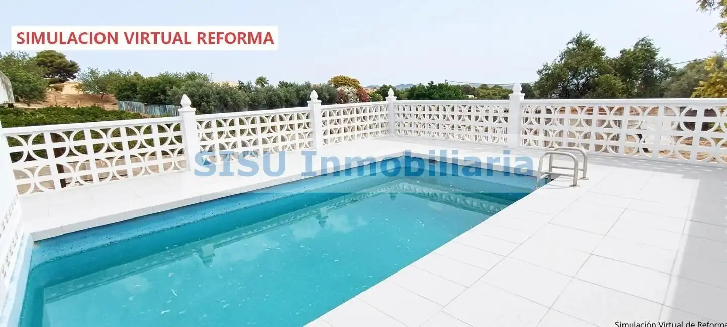 Piscina de Finca rústica en venda en Pedralba amb Jardí privat, Terrassa i Piscina