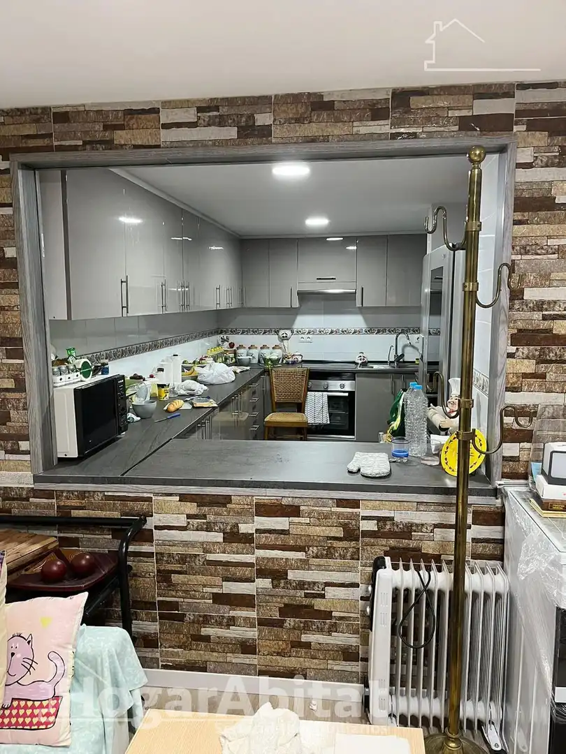 Cocina de Casa o chalet en venta en Castellón de la Plana / Castelló de la Plana con Terraza