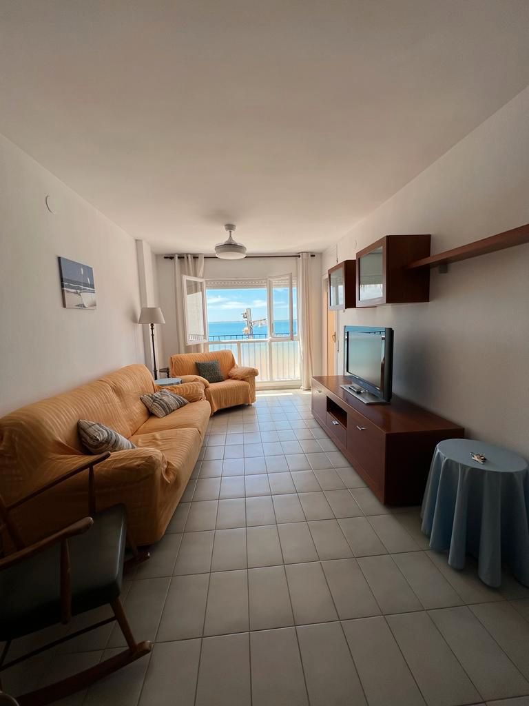 Living room of Flat to rent in L'Ampolla  with Heating, Terrace and Furnished