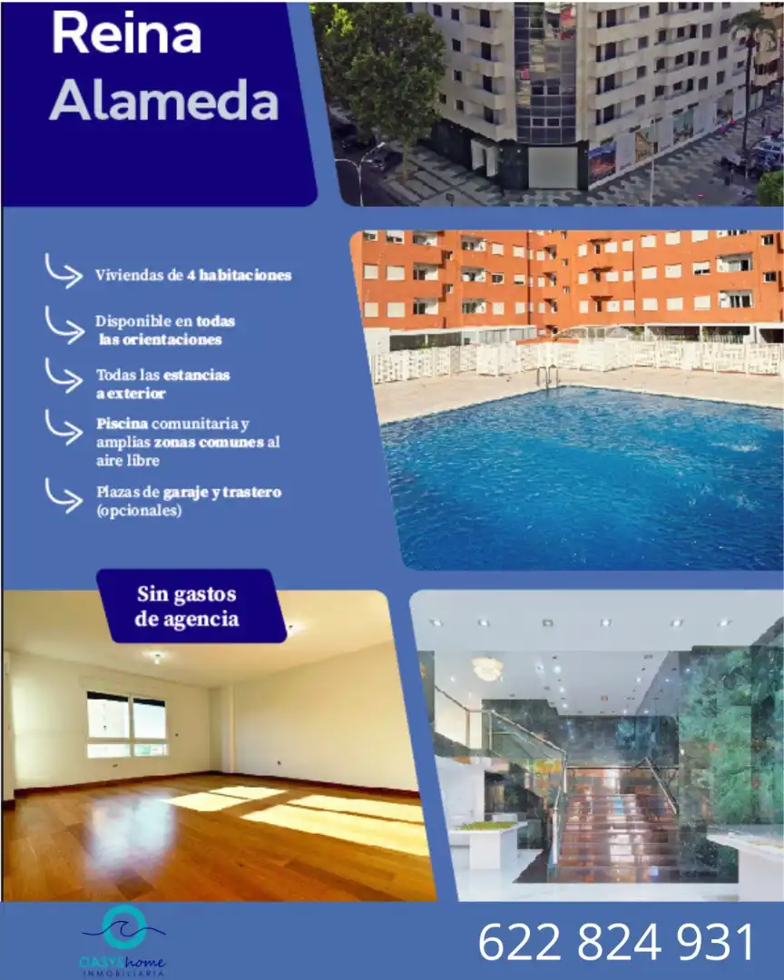 Piso en venta en Avenida Reina Victoria Eugenia, 2, Alameda