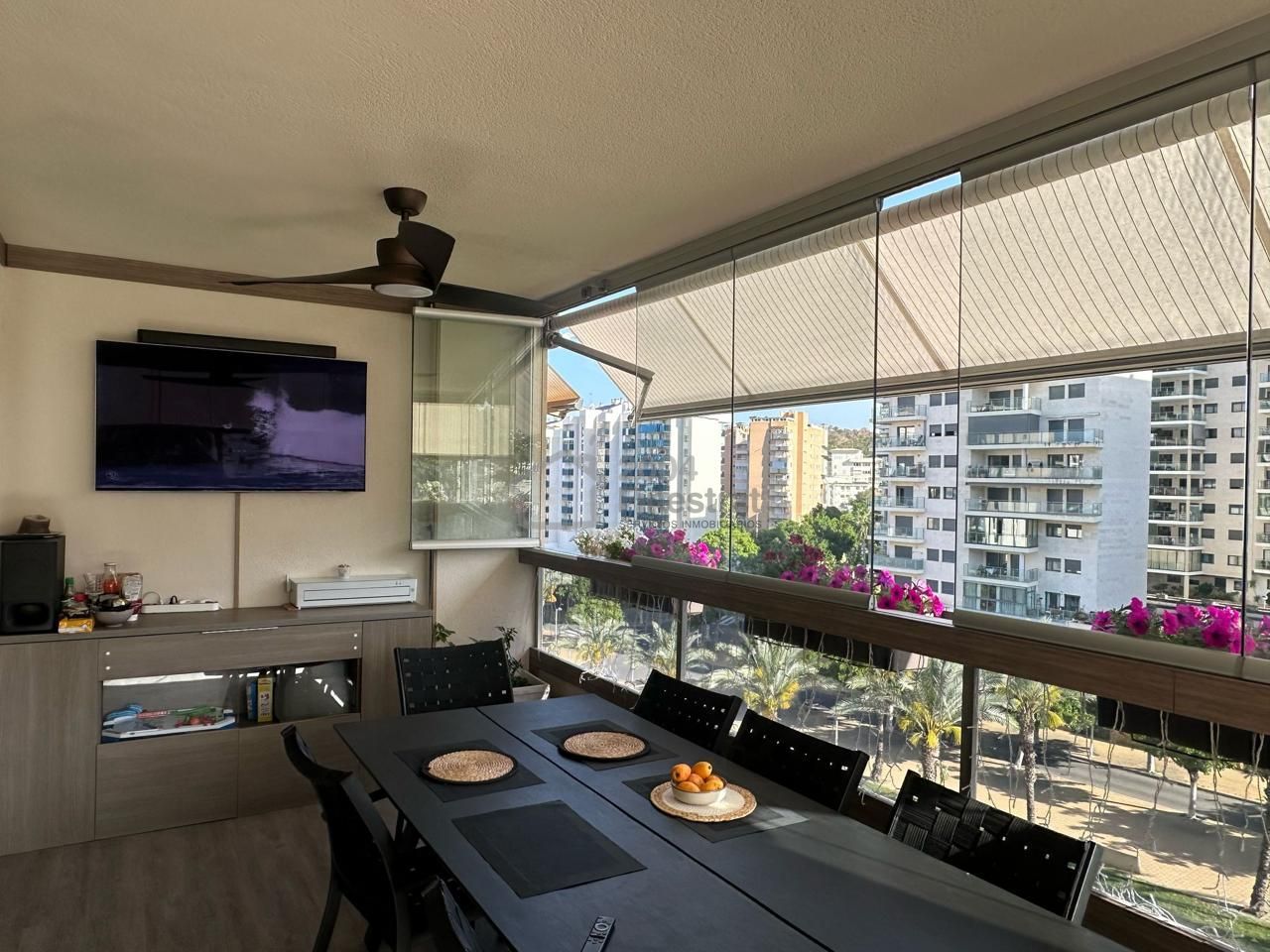 Terrace of Flat for sale in Villajoyosa / La Vila Joiosa  with Air Conditioner, Terrace and Storage room