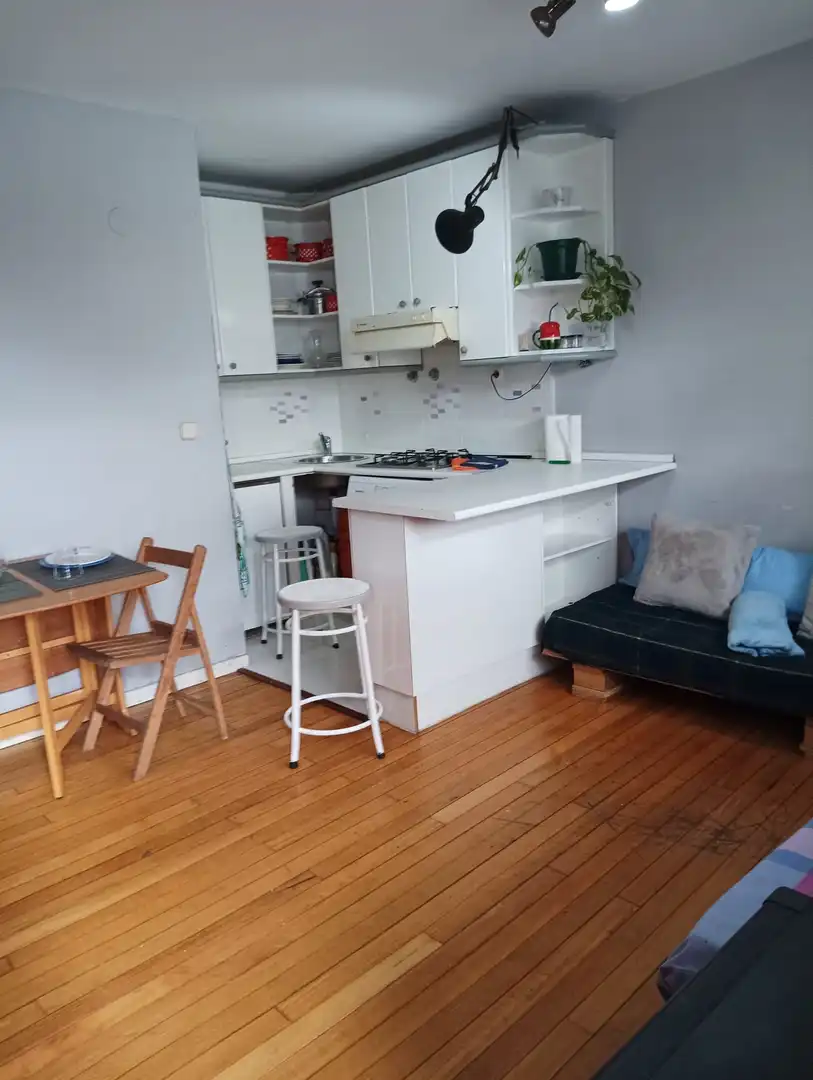 Cuina de Apartament de lloguer en Gorliz amb Calefacció, Terrassa i Moblat