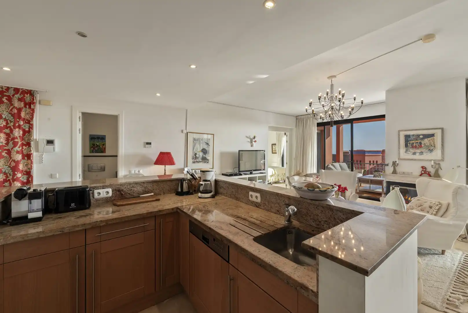 Kitchen of Ground floor for sale in Mijas  with Air Conditioner, Terrace and Swimming Pool