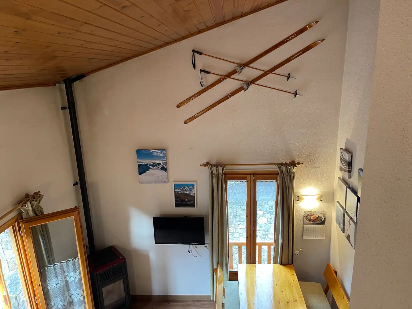 Sala d'estar de Àtic en venda en Setcases amb Calefacció, Parquet i Traster