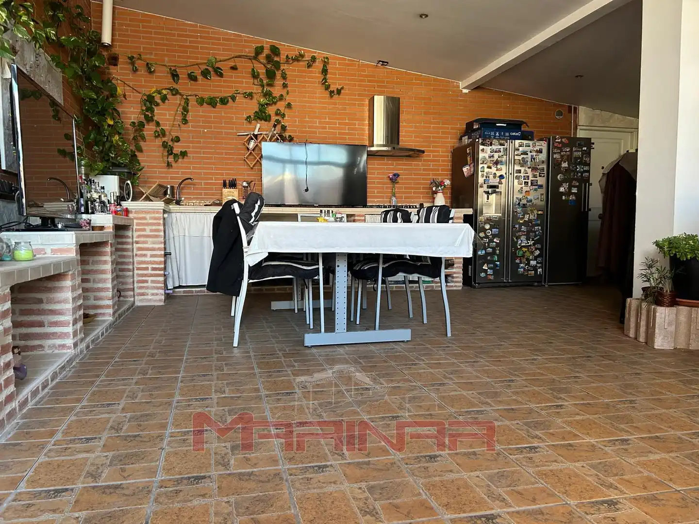 Terrassa de Casa adosada en venda en Seseña amb Aire condicionat, Calefacció i Jardí privat