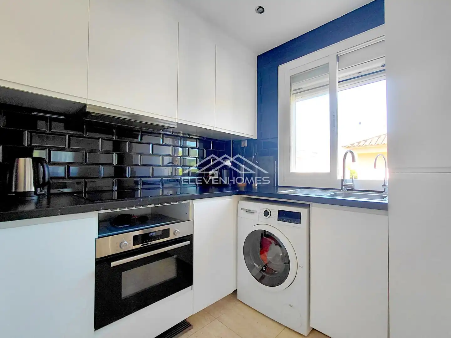 Küche von Wohnung zum Verkauf in Calvià mit Klimaanlage, Heizung und Terrasse