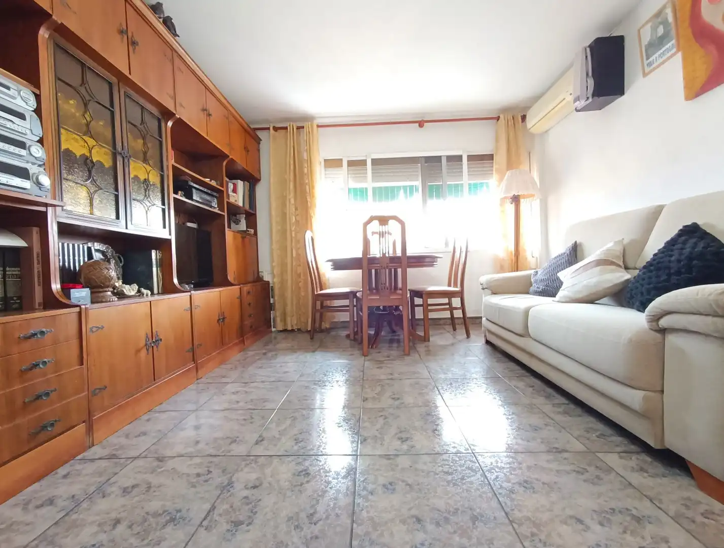 Sala de estar de Piso en venta en Badalona con Calefacción