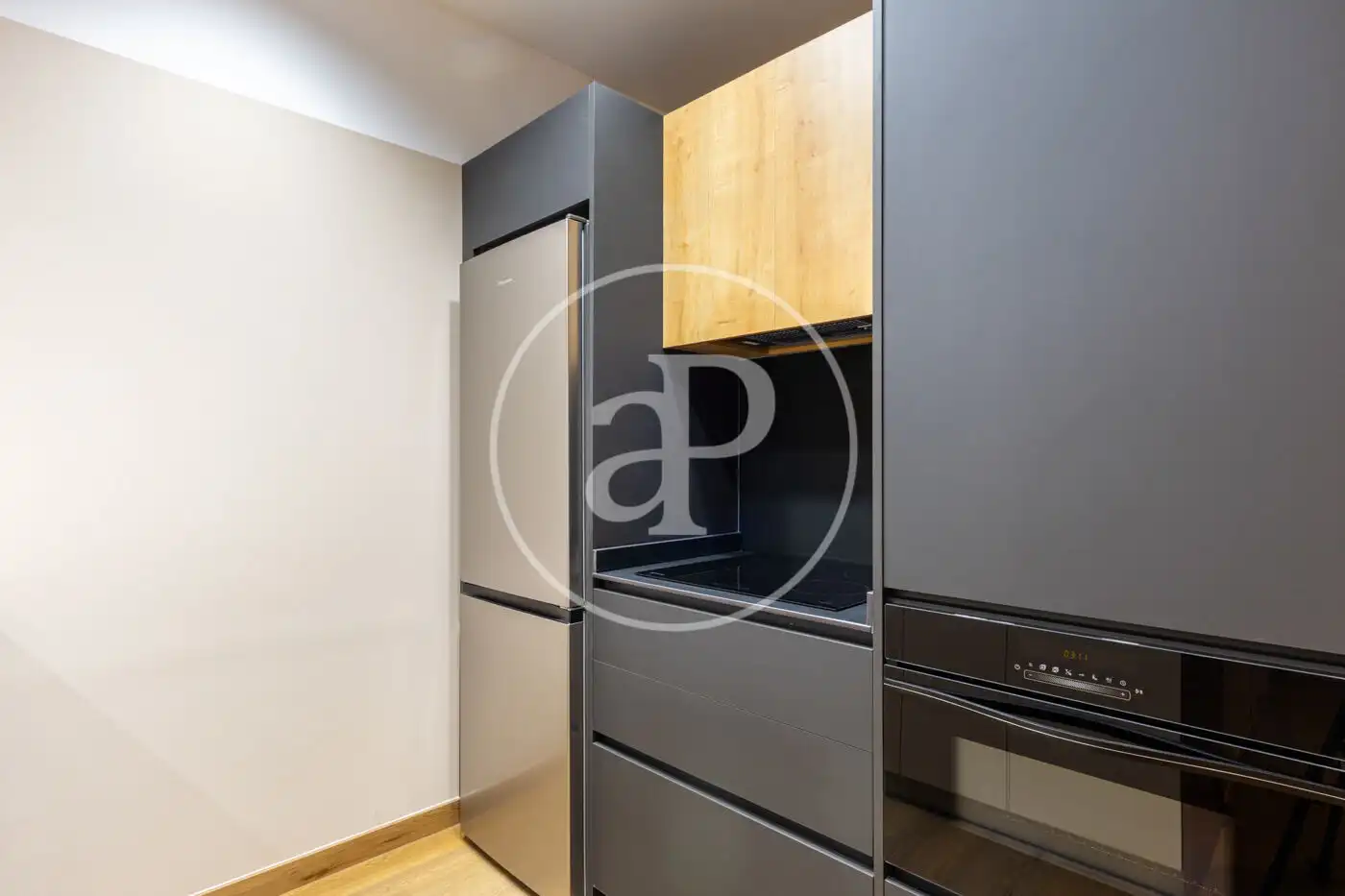 Cocina de Piso de alquiler en Valencia con Aire acondicionado, Calefacción y Amueblado