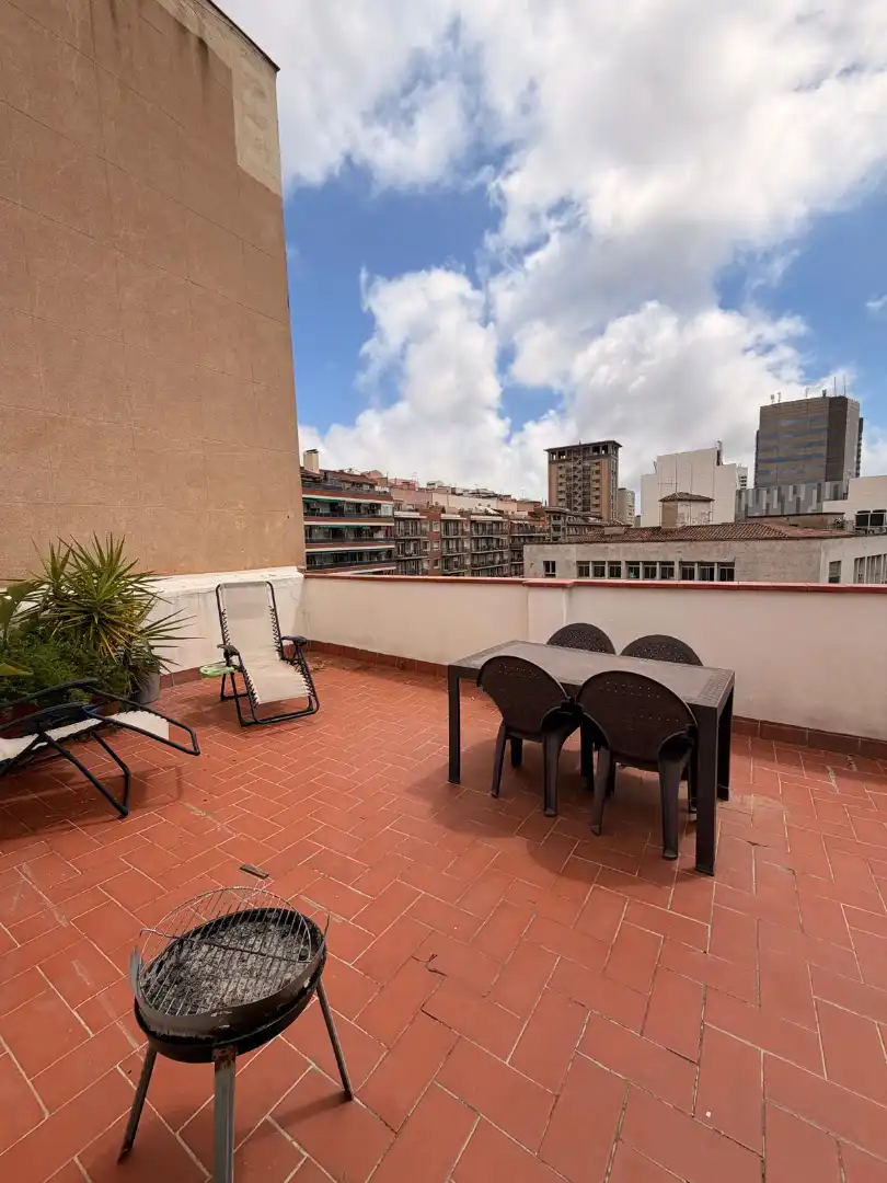 Terrace of Attic for sale in Barcelona  with Air Conditioner, Heating and Parquet flooring