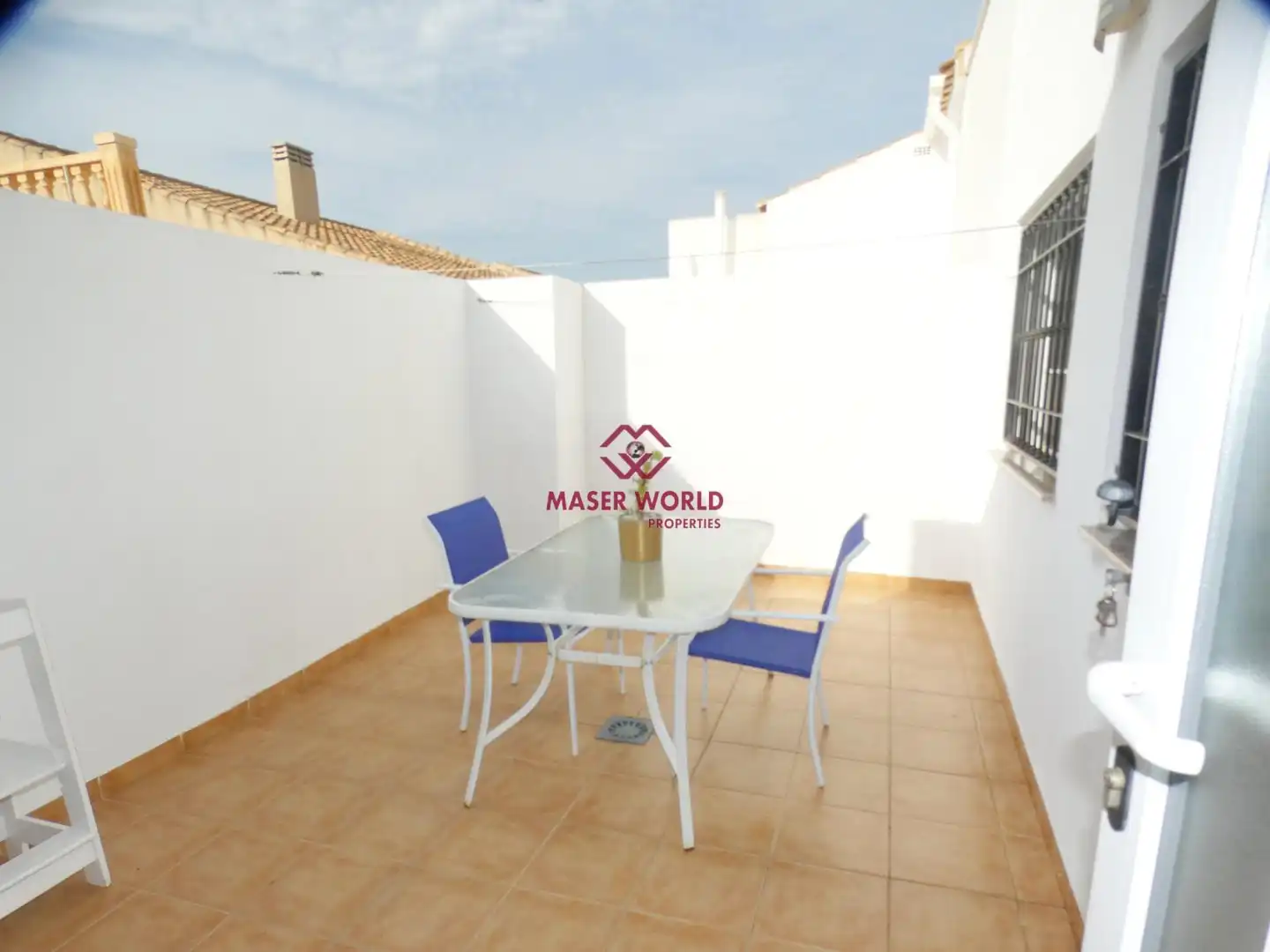Terrassa de Casa o xalet en venda en Mazarrón amb Aire condicionat, Calefacció i Terrassa