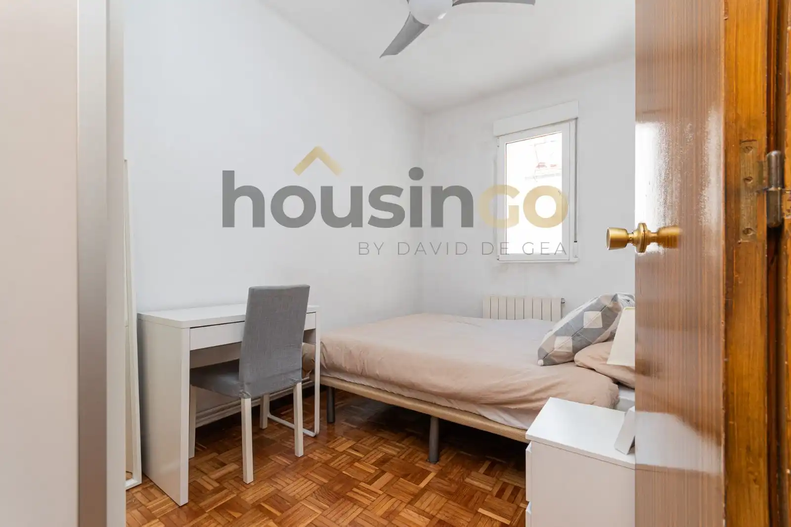 Habitación de Piso de alquiler en Madrid con Aire acondicionado, Calefacción y Parquet