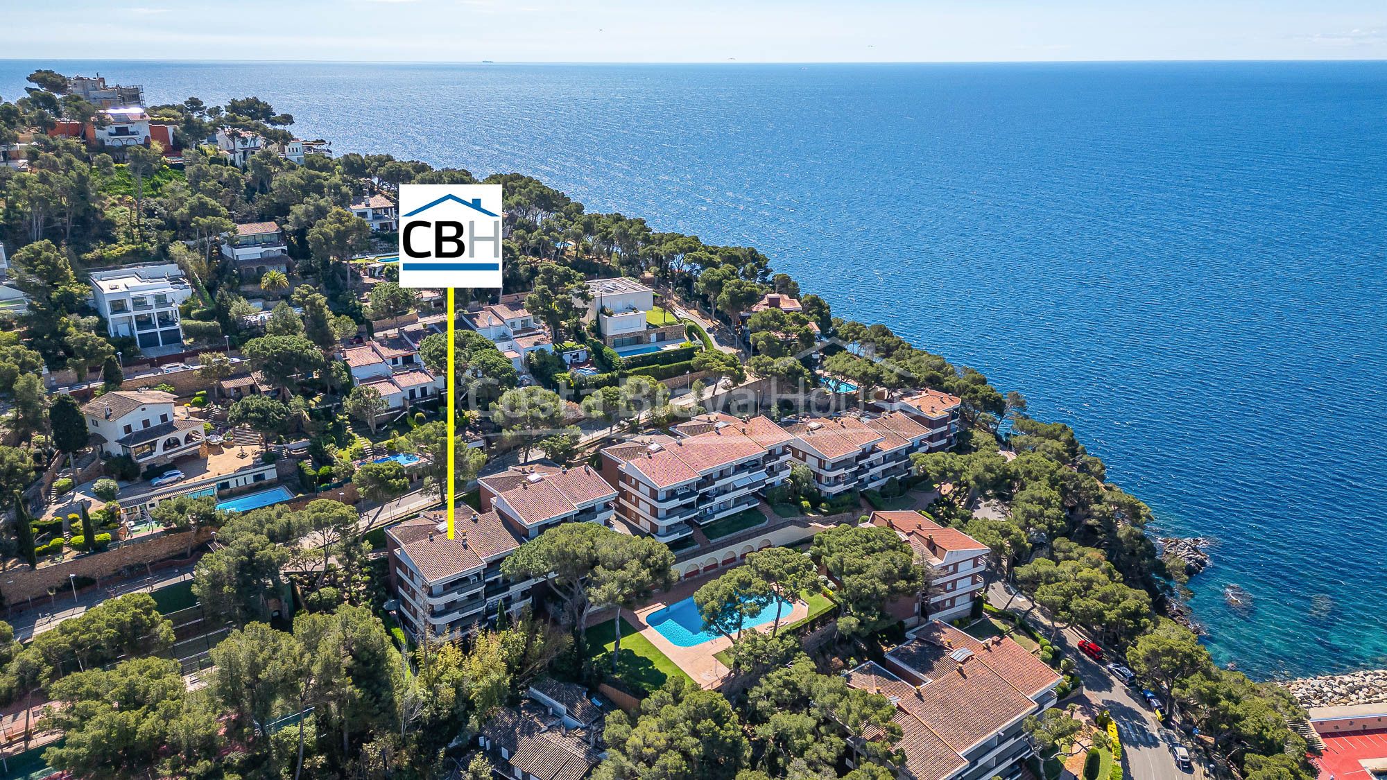 Vista exterior de Apartament en venda en Palafrugell amb Aire condicionat, Calefacció i Parquet