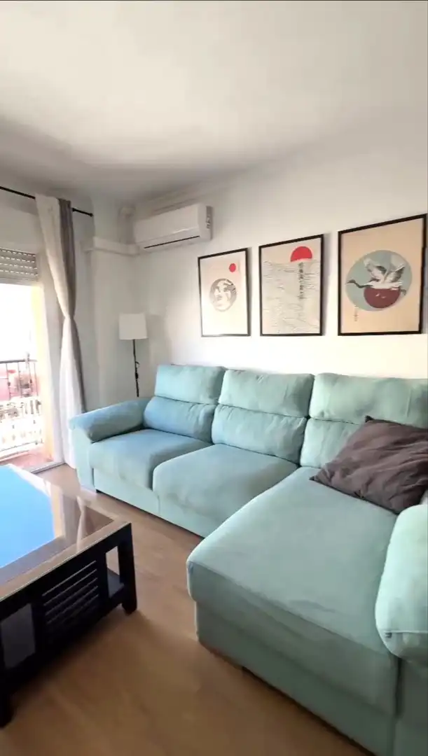 Sala de estar de Ático en venta en Playa de los Boliches