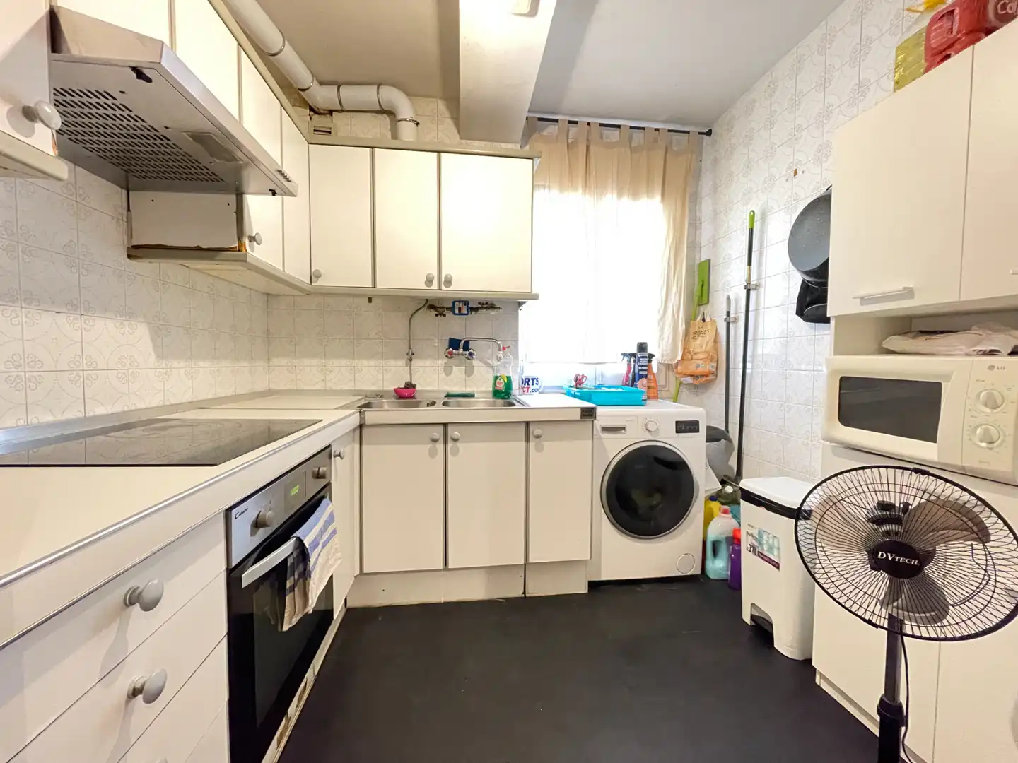 Küche von Wohnung zum Verkauf in Ejea de los Caballeros mit Terrasse, Abstellraum und Möbliert