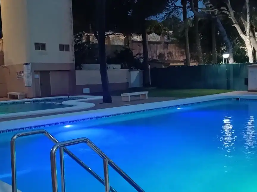 Swimming pool of Apartments for rent in El Campello  with Air Conditioner, Heating and Parquet flooring