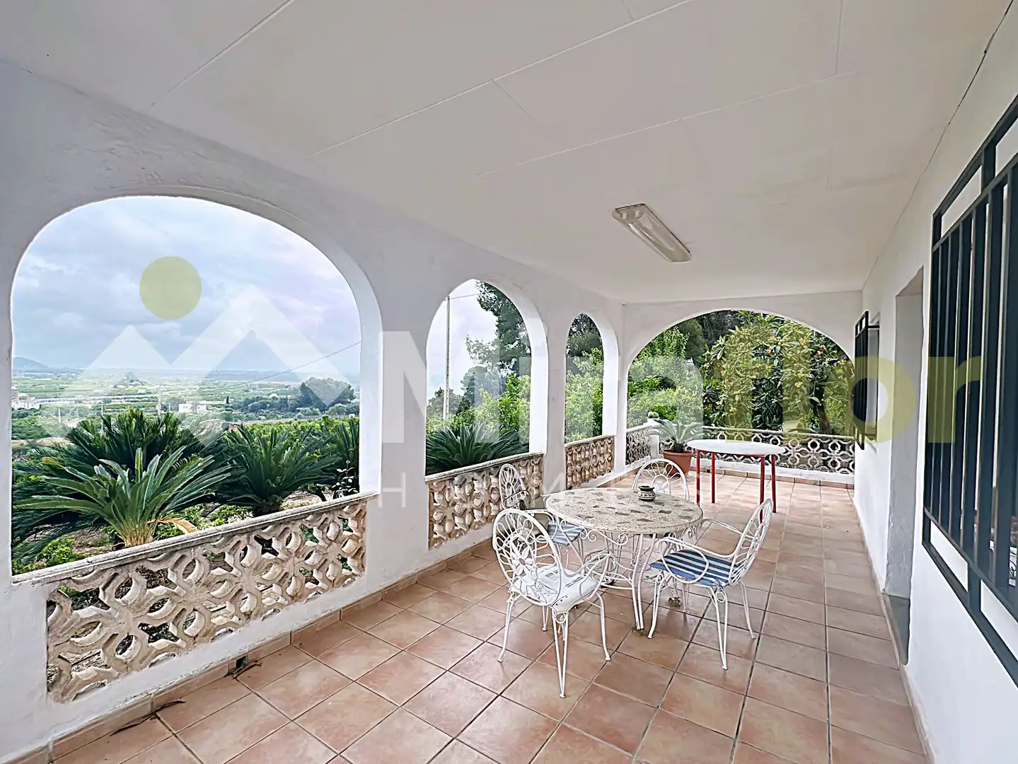 Terraza de Finca rústica en venta en Pego con Jardín privado, Terraza y Amueblado