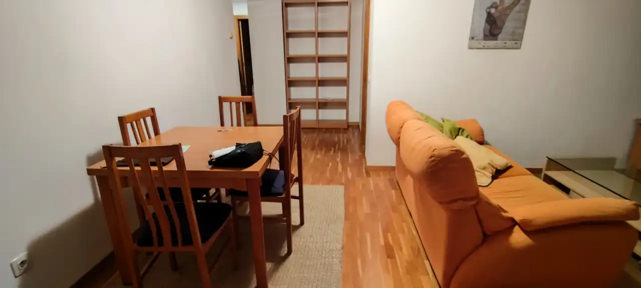 Sala de estar de Ático en venta en Ames con Calefacción, Trastero y Amueblado