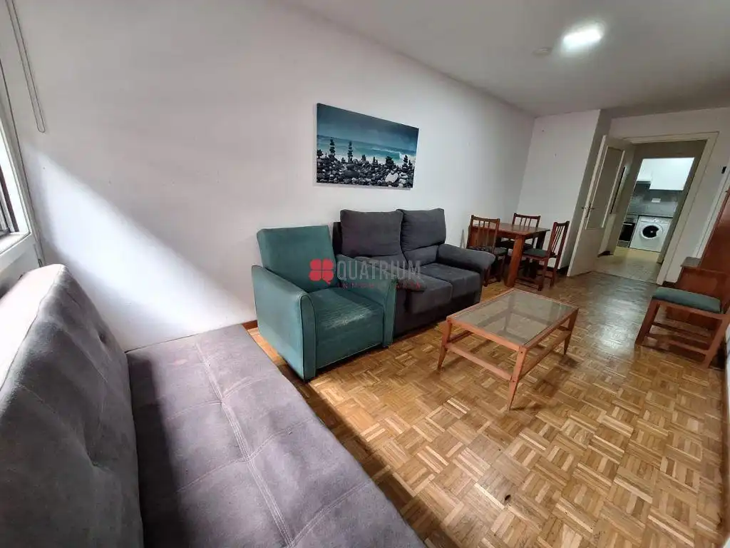 Sala de estar de Piso de alquiler en Santiago de Compostela  con Amueblado