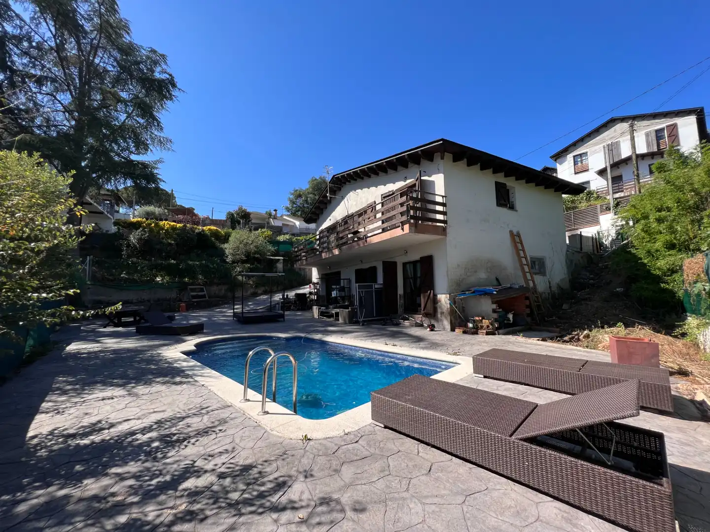 Vista exterior de Casa o chalet en venta en Vallgorguina con Aire acondicionado, Calefacción y Jardín privado