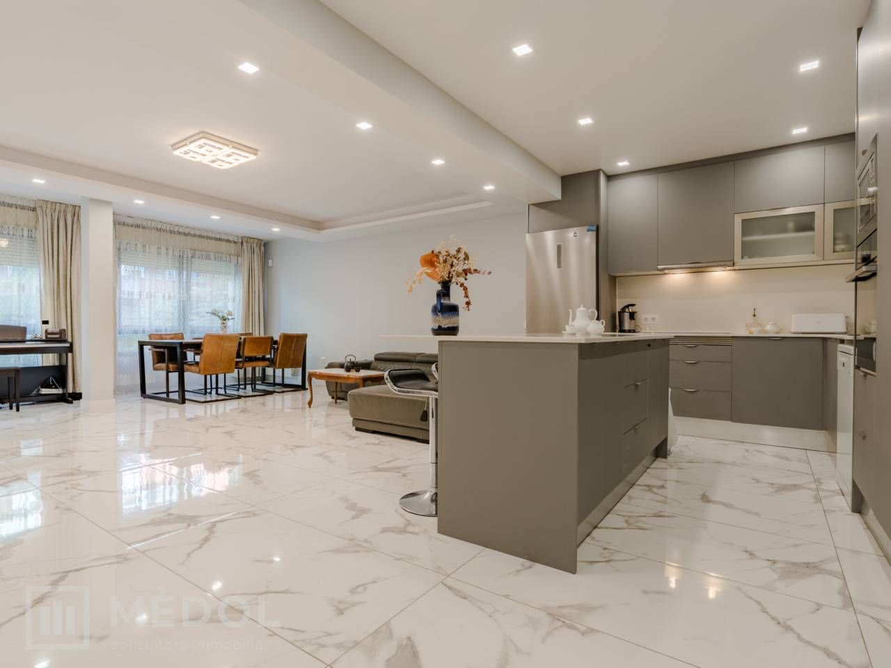 Kitchen of Flat for sale in  Tarragona Capital  with Air Conditioner, Heating and Furnished