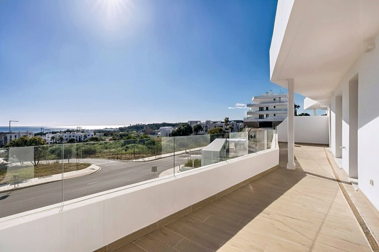 Terrace of Apartment for sale in Estepona  with Air Conditioner, Terrace and Swimming Pool