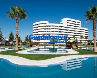 Swimming pool of Flat for sale in  Sevilla Capital  with Private garden, Terrace and Storage room