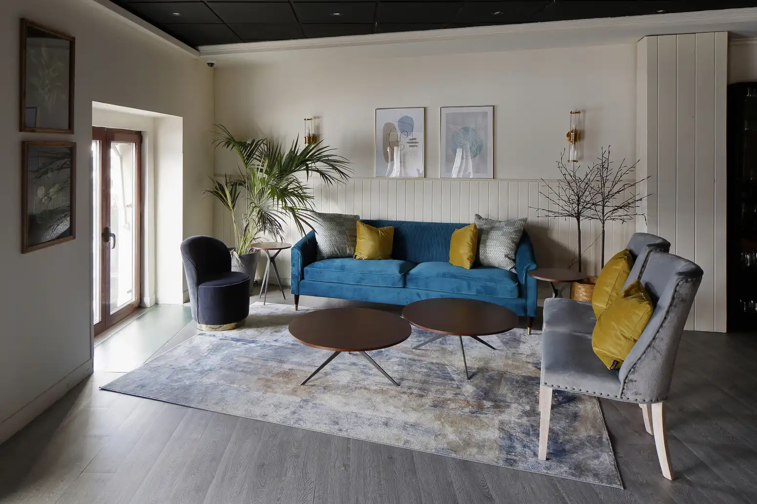 Wohnzimmer von Geschaftsraum zum Verkauf in Gijón  mit Klimaanlage