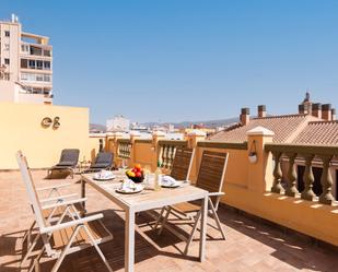 Terrasse von Dachboden zum verkauf in Málaga Capital mit Klimaanlage, Terrasse und Balkon