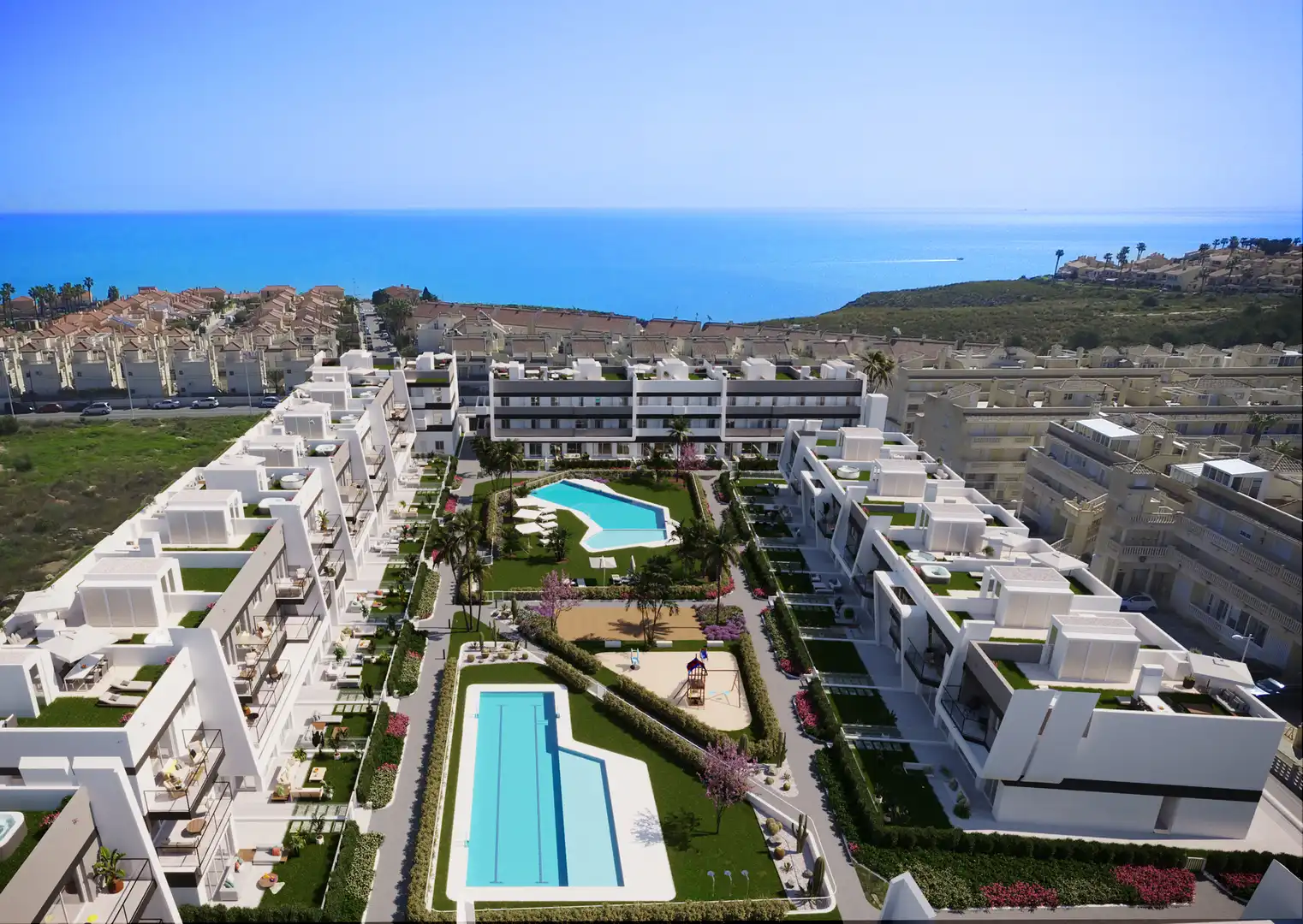 Apartament amb piscina en venda a Gran Alacant, imagen 2