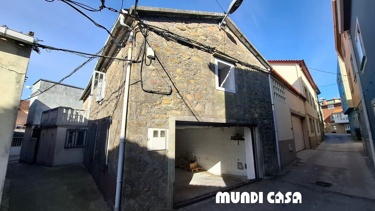Vista exterior de Casa o chalet en venta en Boiro con Terraza