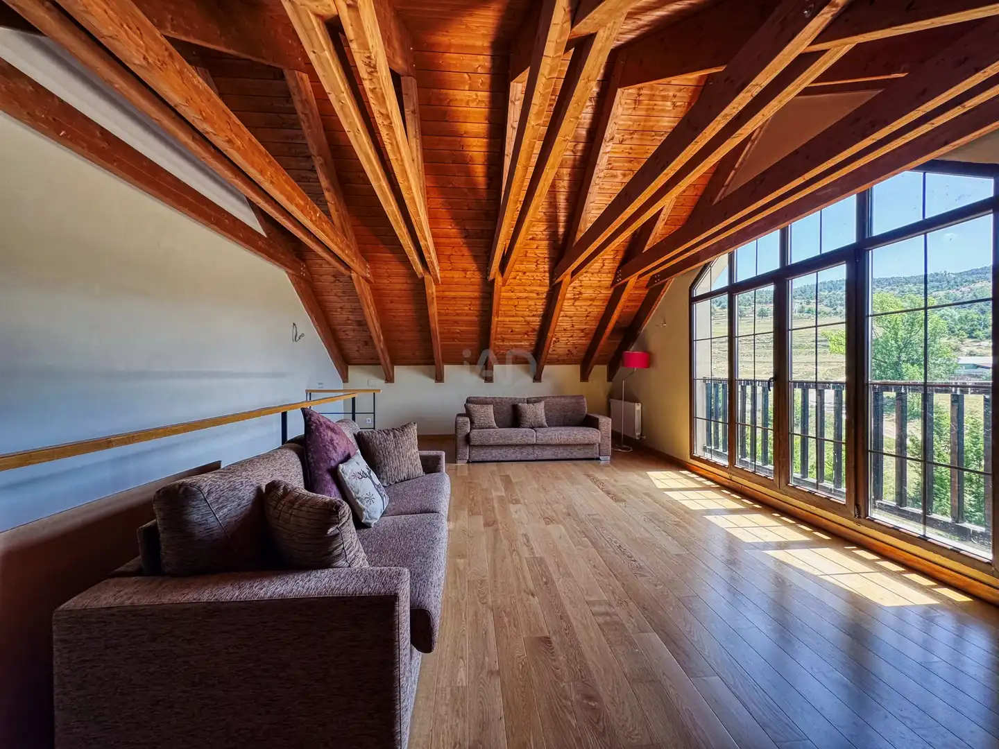Living room of Detached homes for sale in Alcalá de la Selva  with Heating and Terrace