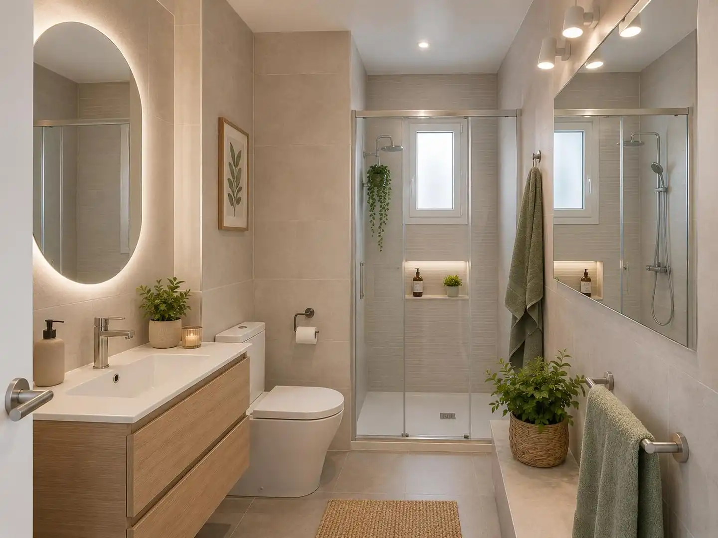 Bathroom of Flat for sale in Figueres  with Storage room, Oven and Balcony