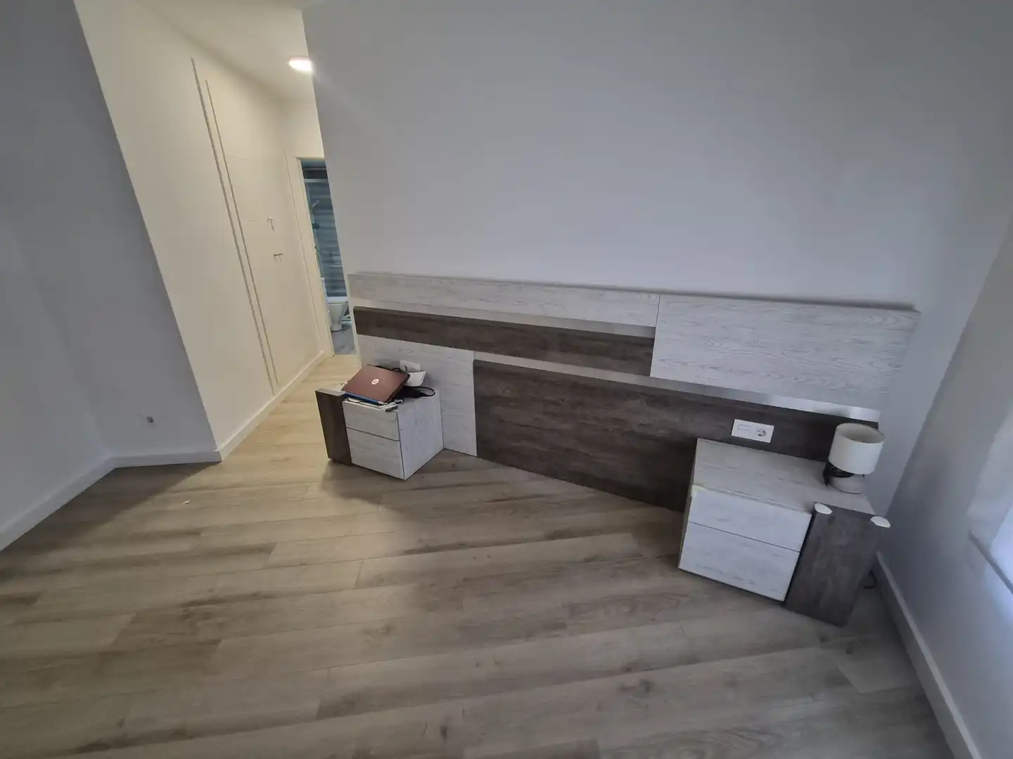 Bedroom of Flat for rent in Valencia  with Air Conditioner, Heating and Parquet flooring