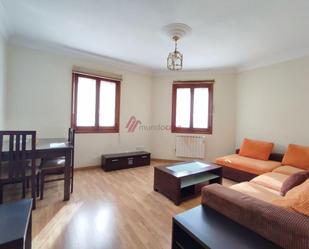 Living room of Flat to rent in Ferrol  with Heating, Furnished and Balcony