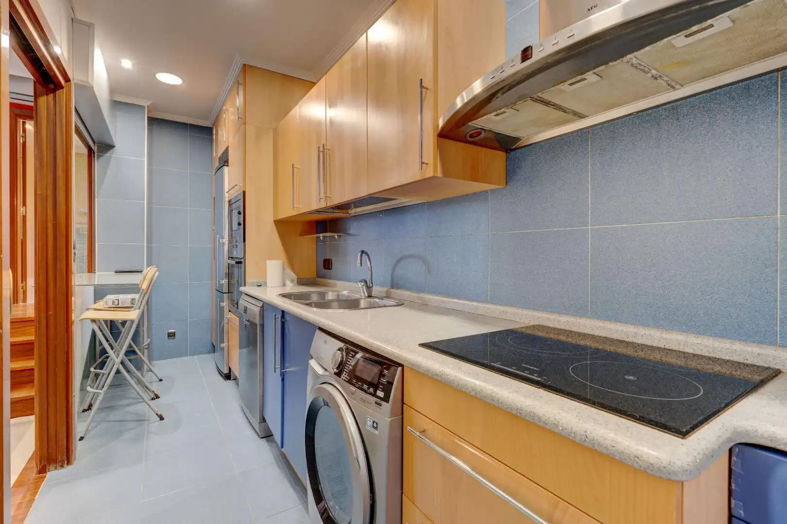 Cocina de Piso en venta en Donostia - San Sebastián  con Calefacción, Trastero y Amueblado