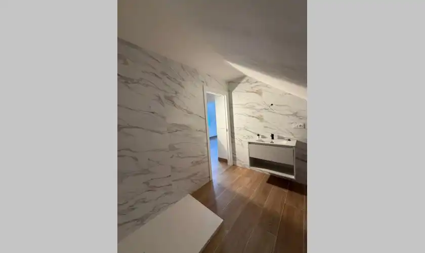 Badezimmer von Wohnung zum Verkauf in Mojácar mit Klimaanlage, Heizung und Terrasse
