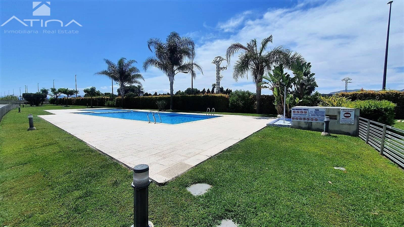 Swimming pool of Duplex for sale in Daimús  with Air Conditioner, Heating and Private garden