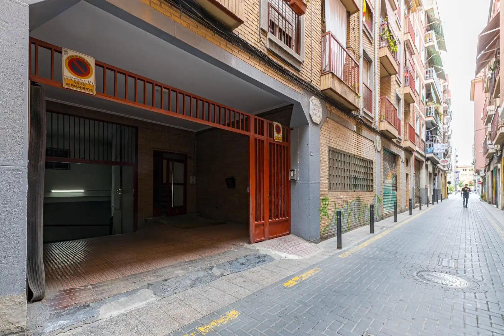 Vista exterior de Piso en venta en Murcia con Aire acondicionado, Parquet y Trastero