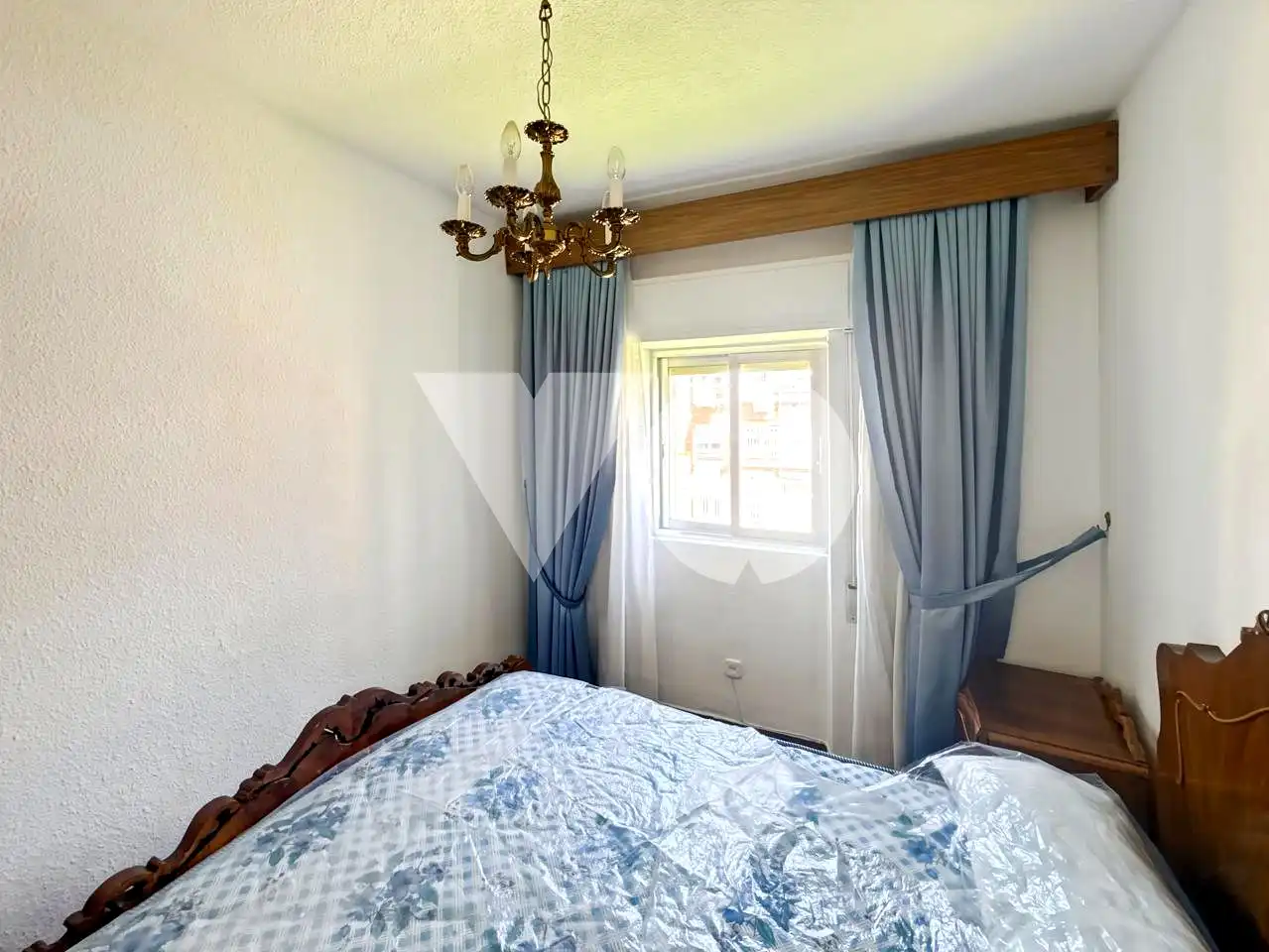 Schlafzimmer von Wohnung zum Verkauf in Madrid mit Klimaanlage, Heizung und Parkett