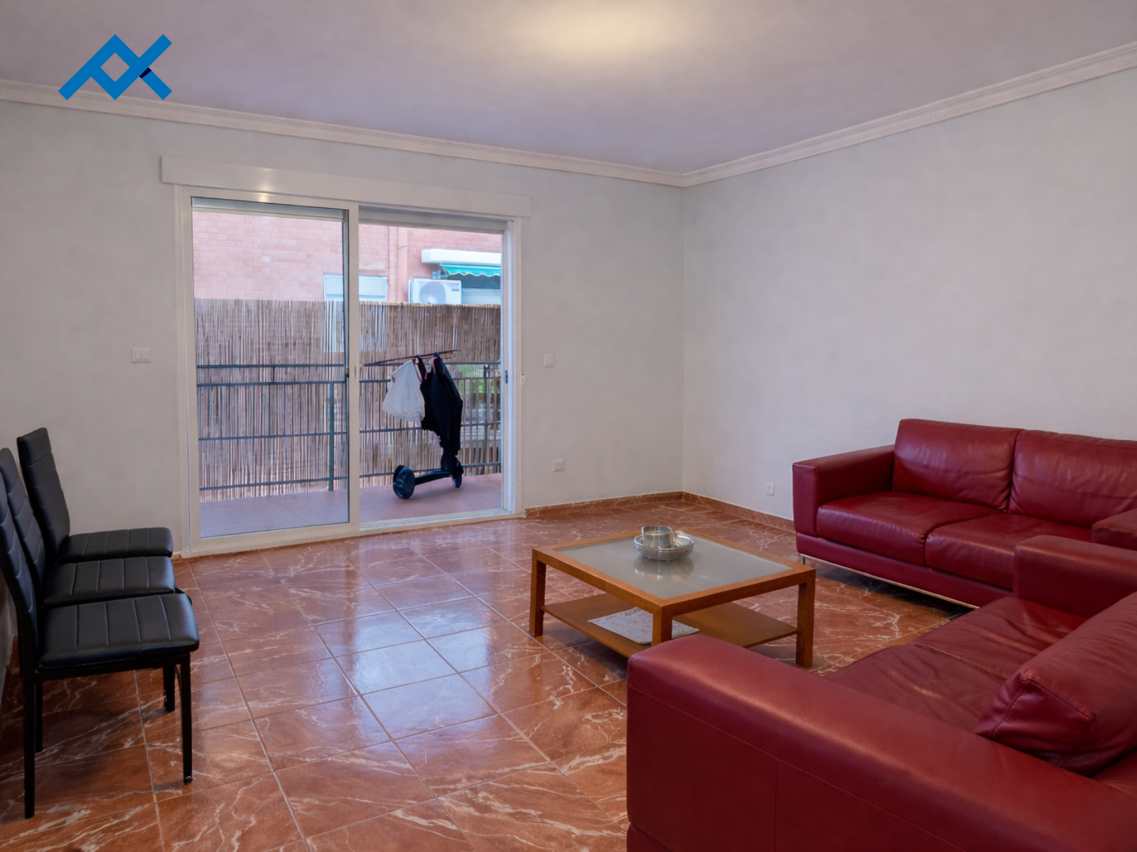 Sala d'estar de Pis en venda en  Murcia Capital amb Aire condicionat i Traster