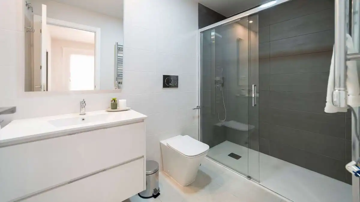 Baño de Planta baja en venta en Cuevas del Almanzora con Calefacción, Terraza y Internet