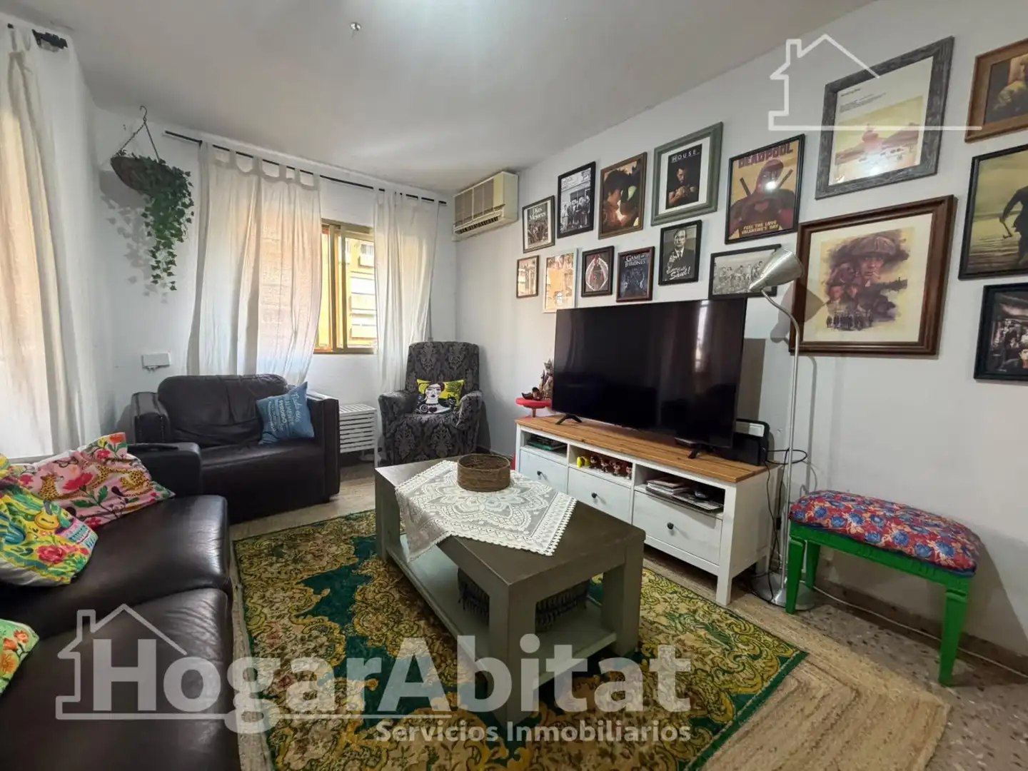 Sala de estar de Piso en venta en Valencia con Aire acondicionado, Calefacción y Trastero