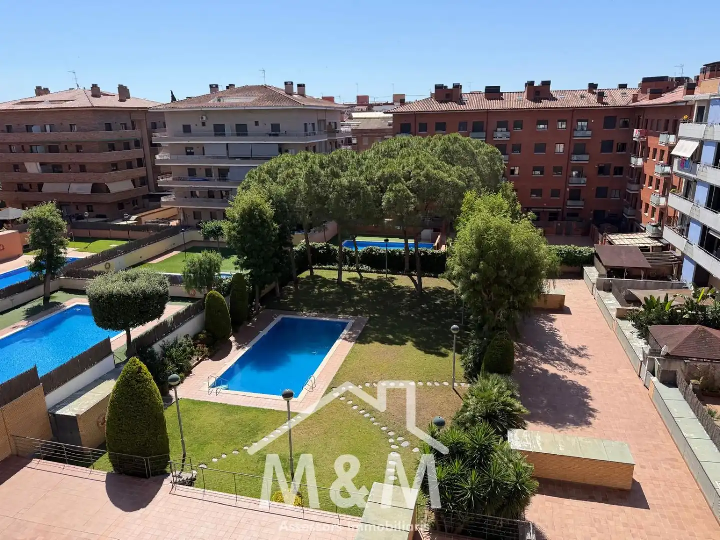 Garden of Attic for rent in Castelldefels  with Terrace and Community pool