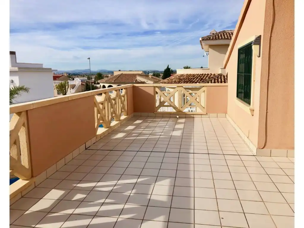 Terrassa de Casa o xalet en venda en Rojales amb Jardí privat, Terrassa i Moblat
