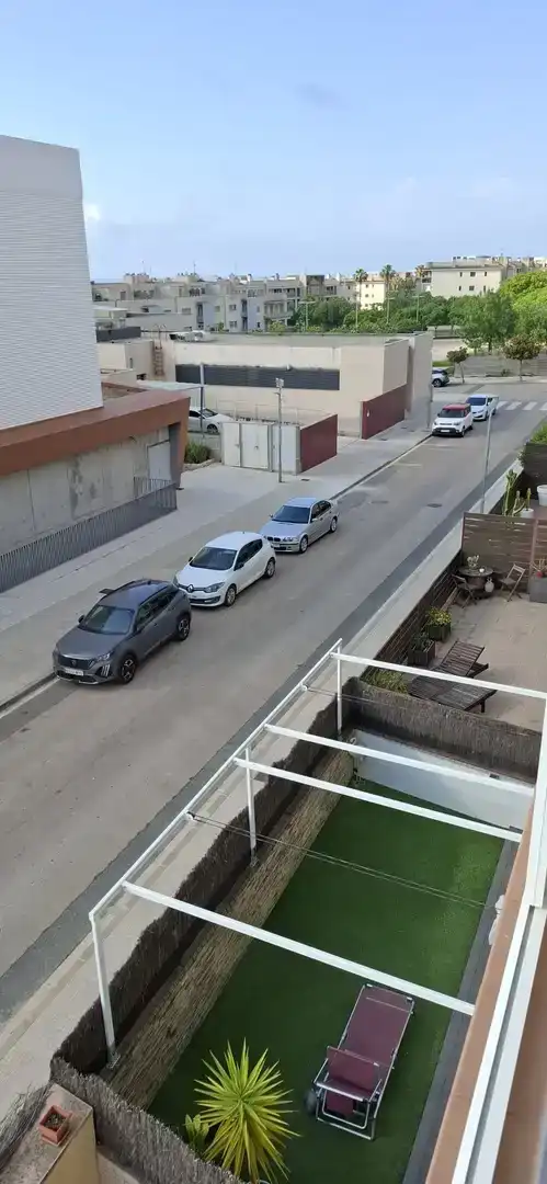 Aparcament de Pis en venda en La Ràpita amb Aire condicionat, Terrassa i Piscina
